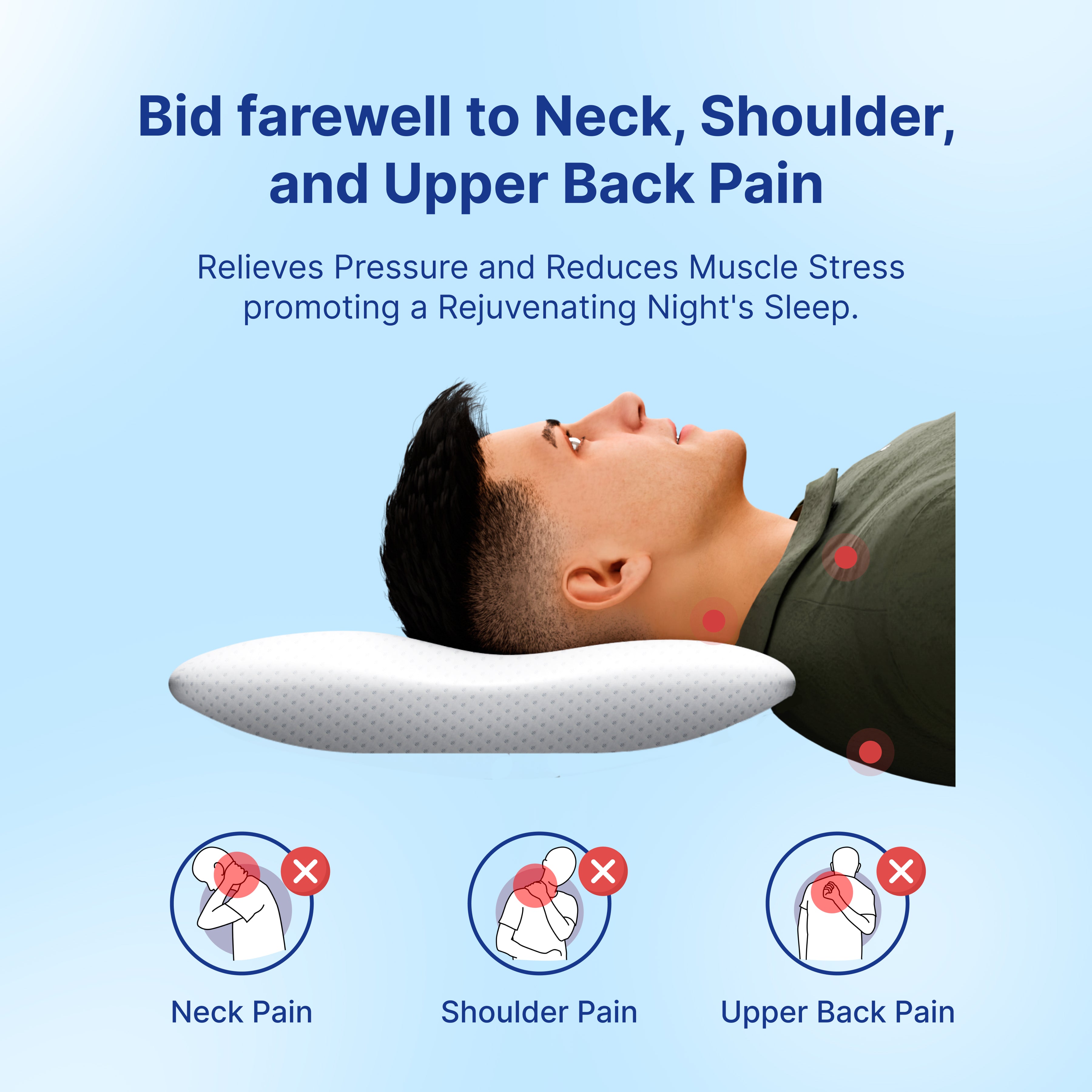 Neck sore from pillow best sale