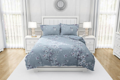 PIVI LIVING 180 TC FLORAL GREY ( Queen )