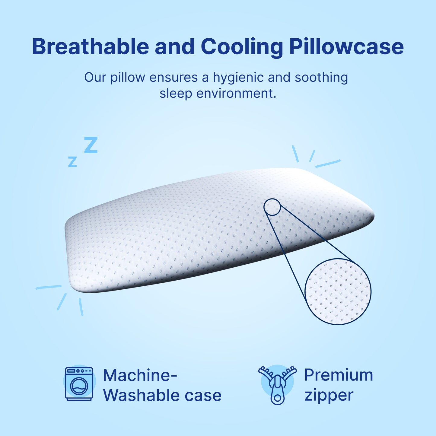 PIVI Cool Memory Foam Pillow