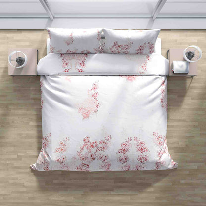 PIVI LIVING 200 TC FLOWER BLOOM RED ( King )